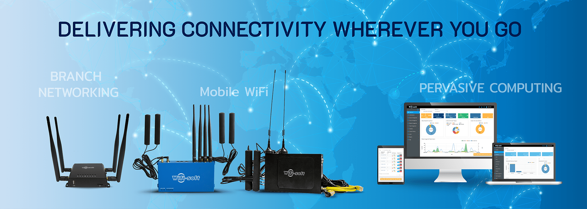 Wifi-Soft Clients - Enterprise Wi-Fi and Hotspots Solution