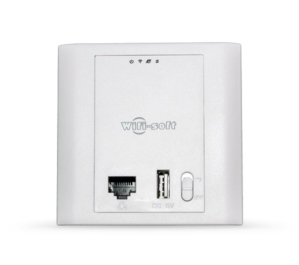 UniMax - UM-210AC Access Point for hotel rooms, classrooms- WifiSoft