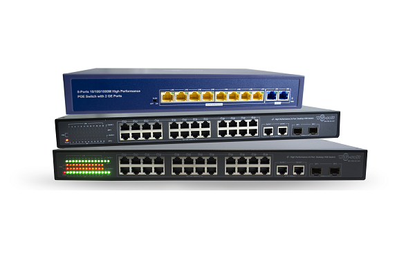 POE Switches for IP Network Cameras - WifiSoft