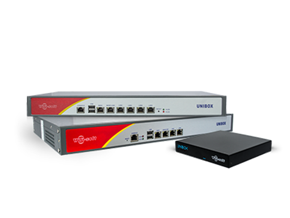 UniBox Hotspot Controllers for Managing Wireless Networks.