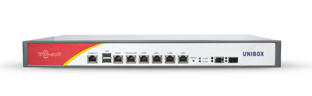 Unibox Campus Series for managing large campus networks- Wifisoft